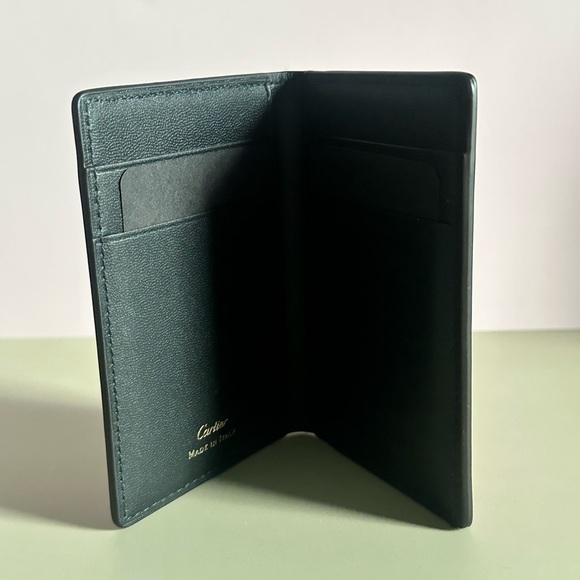 Cartier Red Panther Leather Wallet - Picture 7 of 10